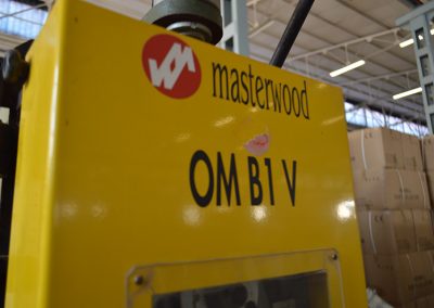 Escopleadora de bedano Masterwood  OM-B1V