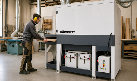 Aspiradores de virutas para madera harnnett